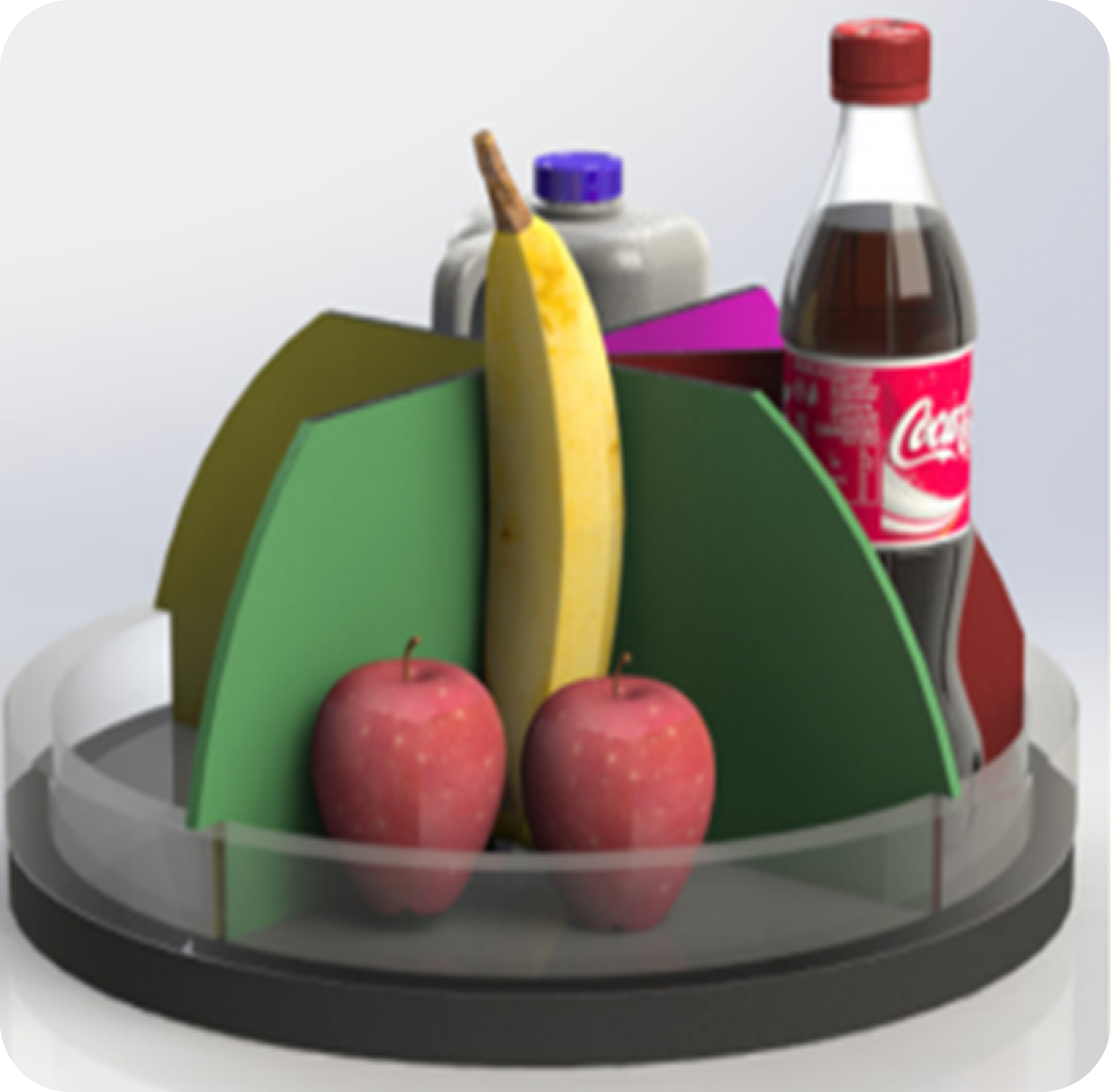Food Display Render